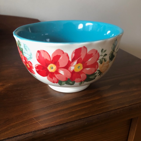 Pioneer Woman Floral Set of 2 Soup Cereal Bowls - Picture 1 of 3